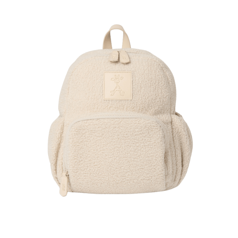 Mini backpack beige sales