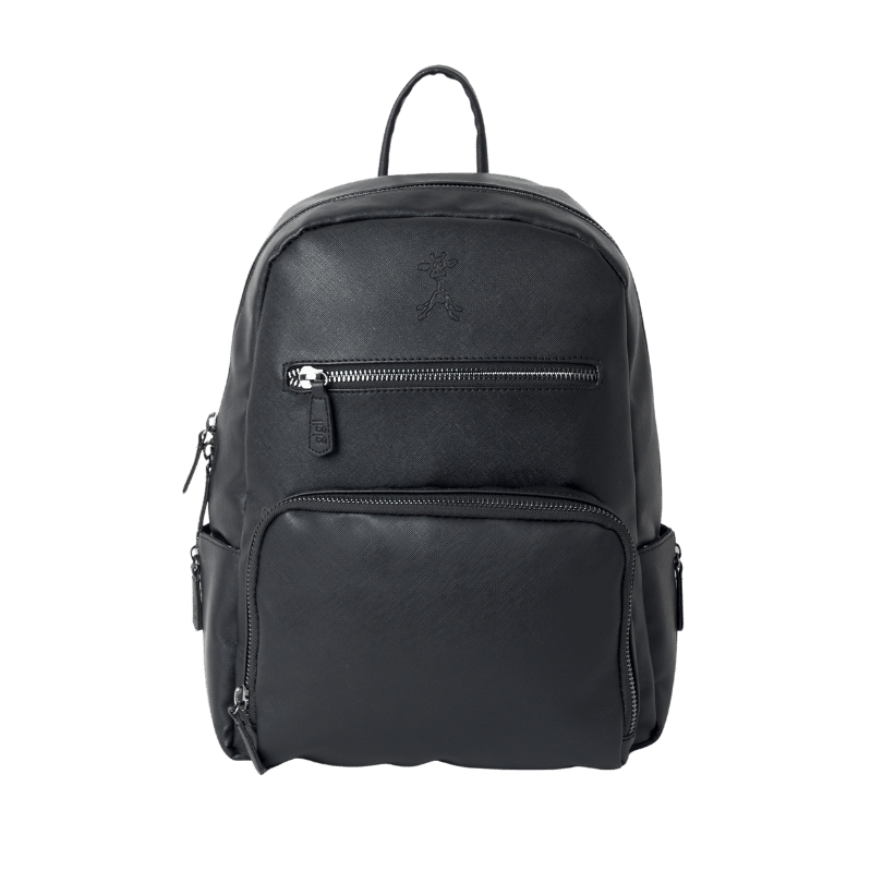 Black changing backpack best sale