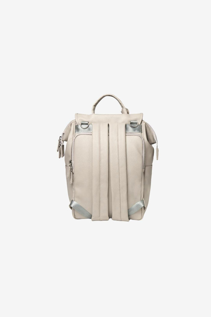 Diaper bag with padded backpack straps and anti theft pocket 