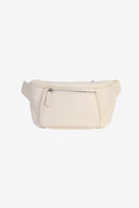 Beige vegan leather buggy organiser bum bag