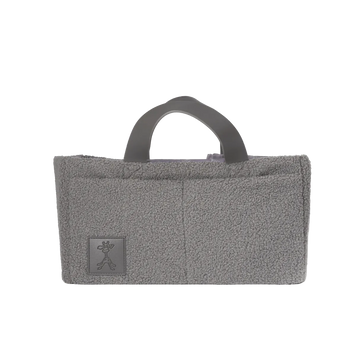 Grey diaper changing caddy