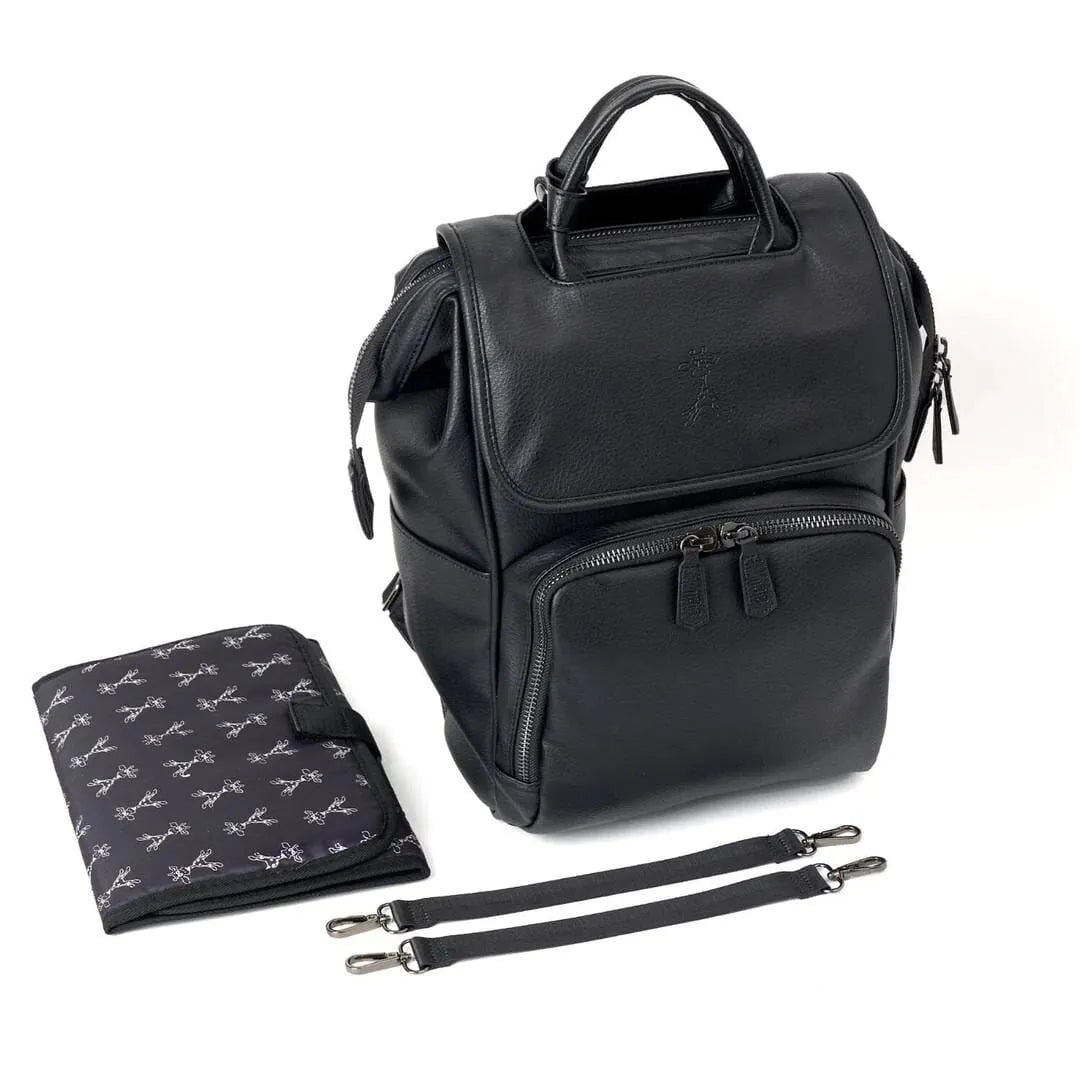 NEW! offers TAHARI GiGi Vegan Black Backpack Purse